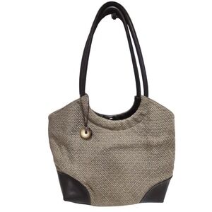 The Sak‎ Brown Woven Hobo Bag Shoulder Bag Ladies Purse Handbag Designer